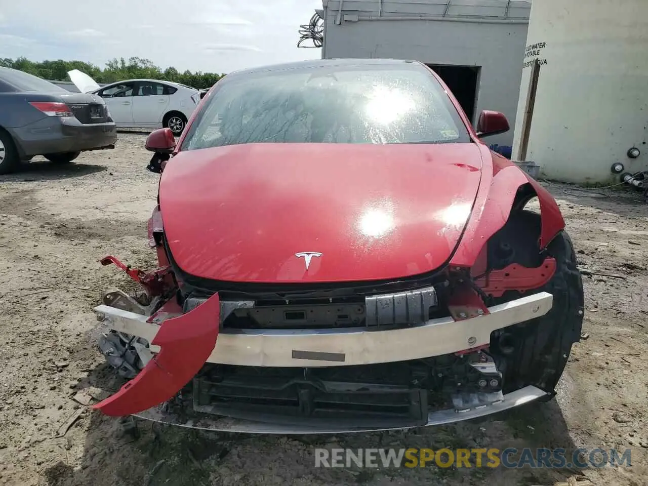 5 Photograph of a damaged car 5YJ3E1EA0NF368841 TESLA MODEL 3 2022