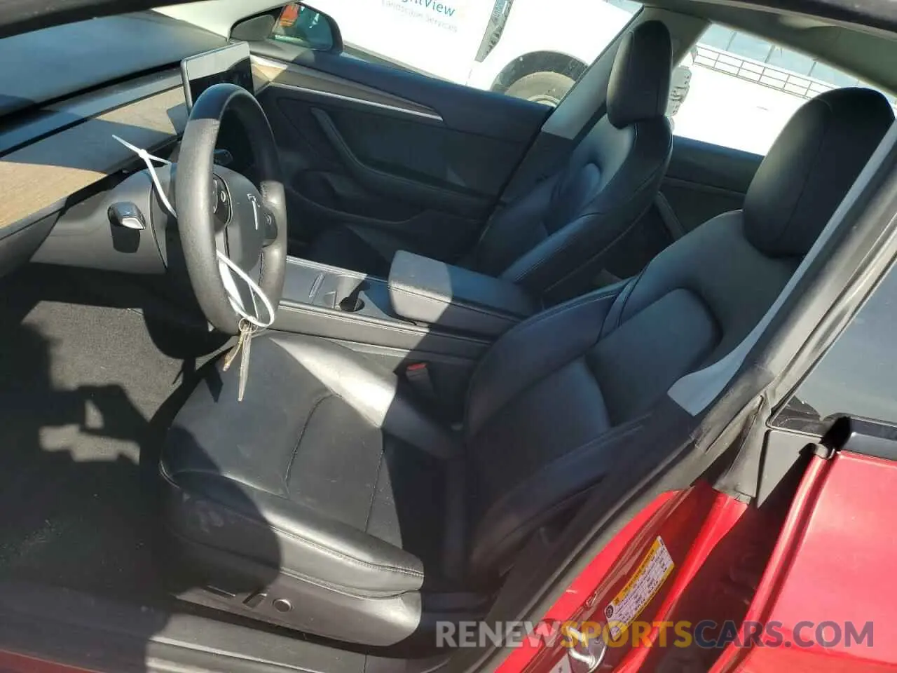 7 Photograph of a damaged car 5YJ3E1EA0NF368886 TESLA MODEL 3 2022