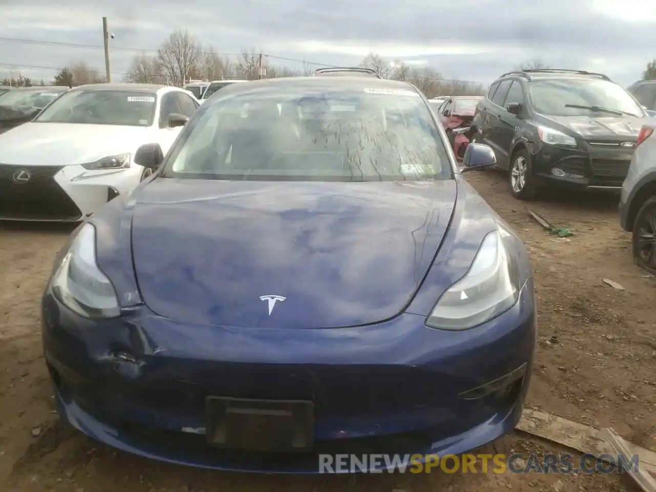 5 Photograph of a damaged car 5YJ3E1EA0NF371268 TESLA MODEL 3 2022