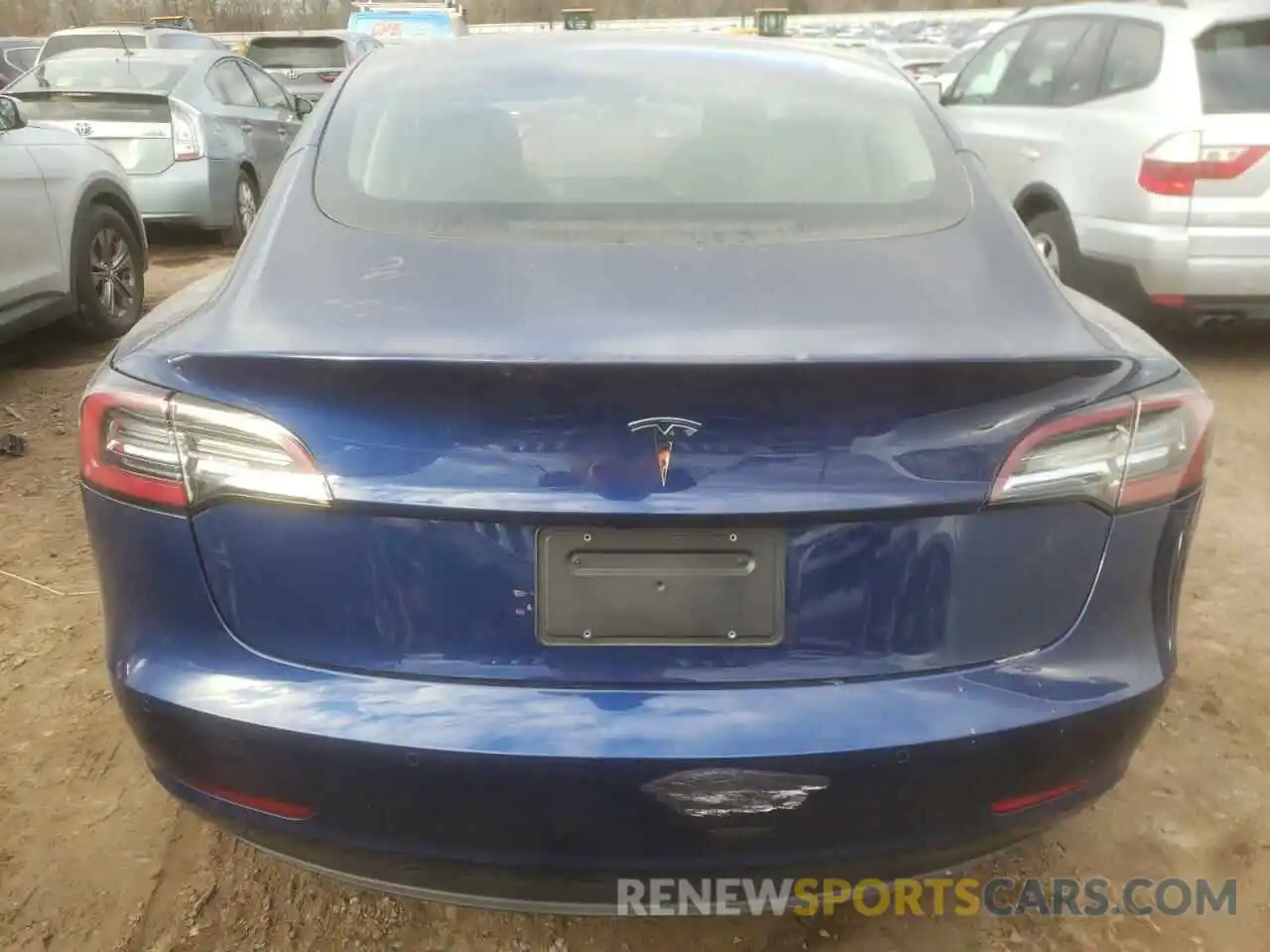 6 Photograph of a damaged car 5YJ3E1EA0NF371268 TESLA MODEL 3 2022