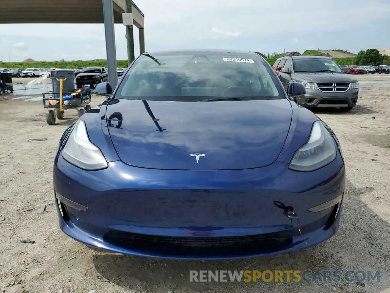 5 Photograph of a damaged car 5YJ3E1EA0NF371822 TESLA MODEL 3 2022