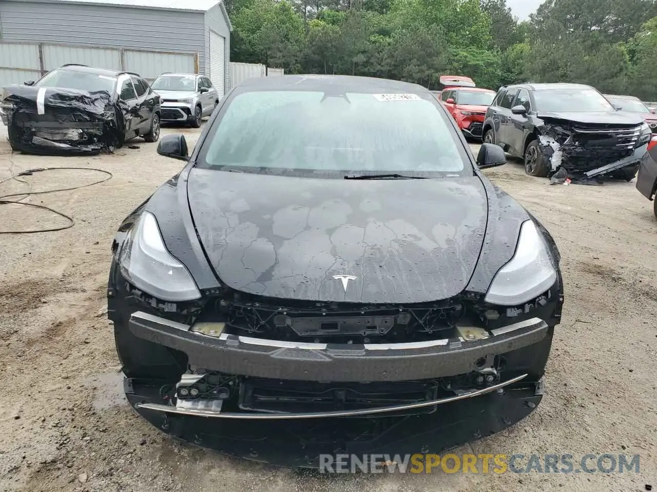 5 Photograph of a damaged car 5YJ3E1EA0NF372095 TESLA MODEL 3 2022