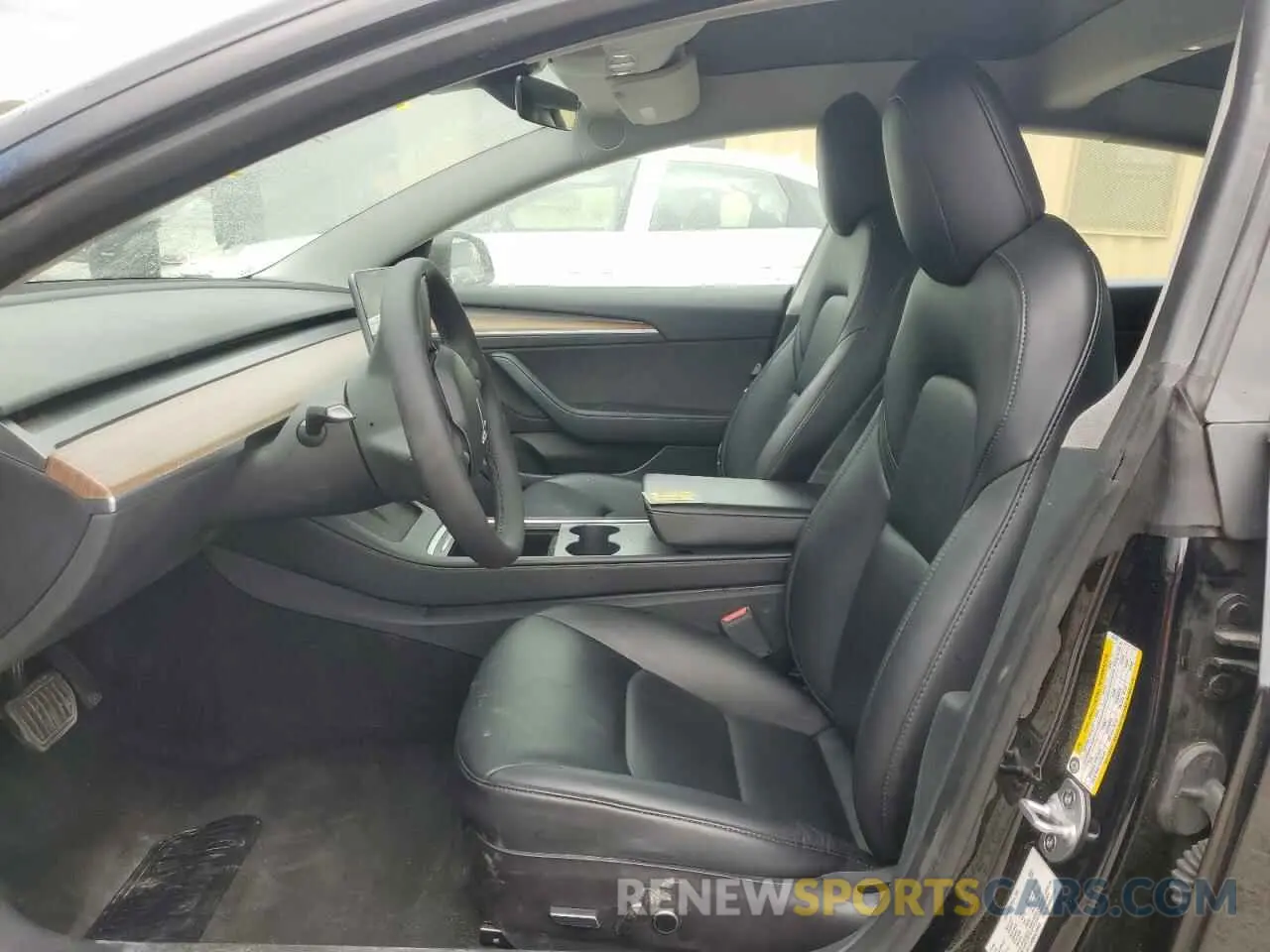 7 Photograph of a damaged car 5YJ3E1EA0NF372095 TESLA MODEL 3 2022