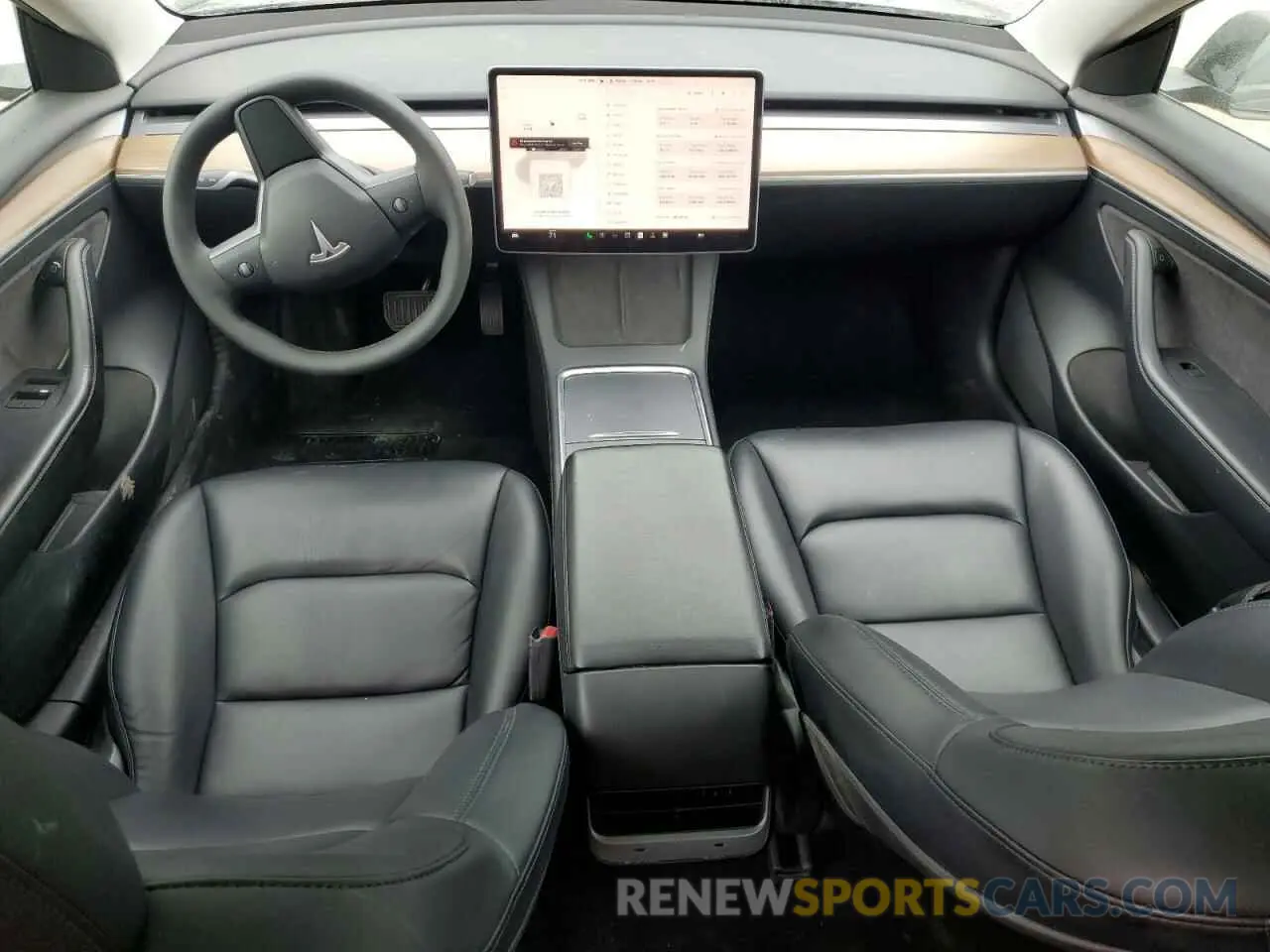8 Photograph of a damaged car 5YJ3E1EA0NF372095 TESLA MODEL 3 2022