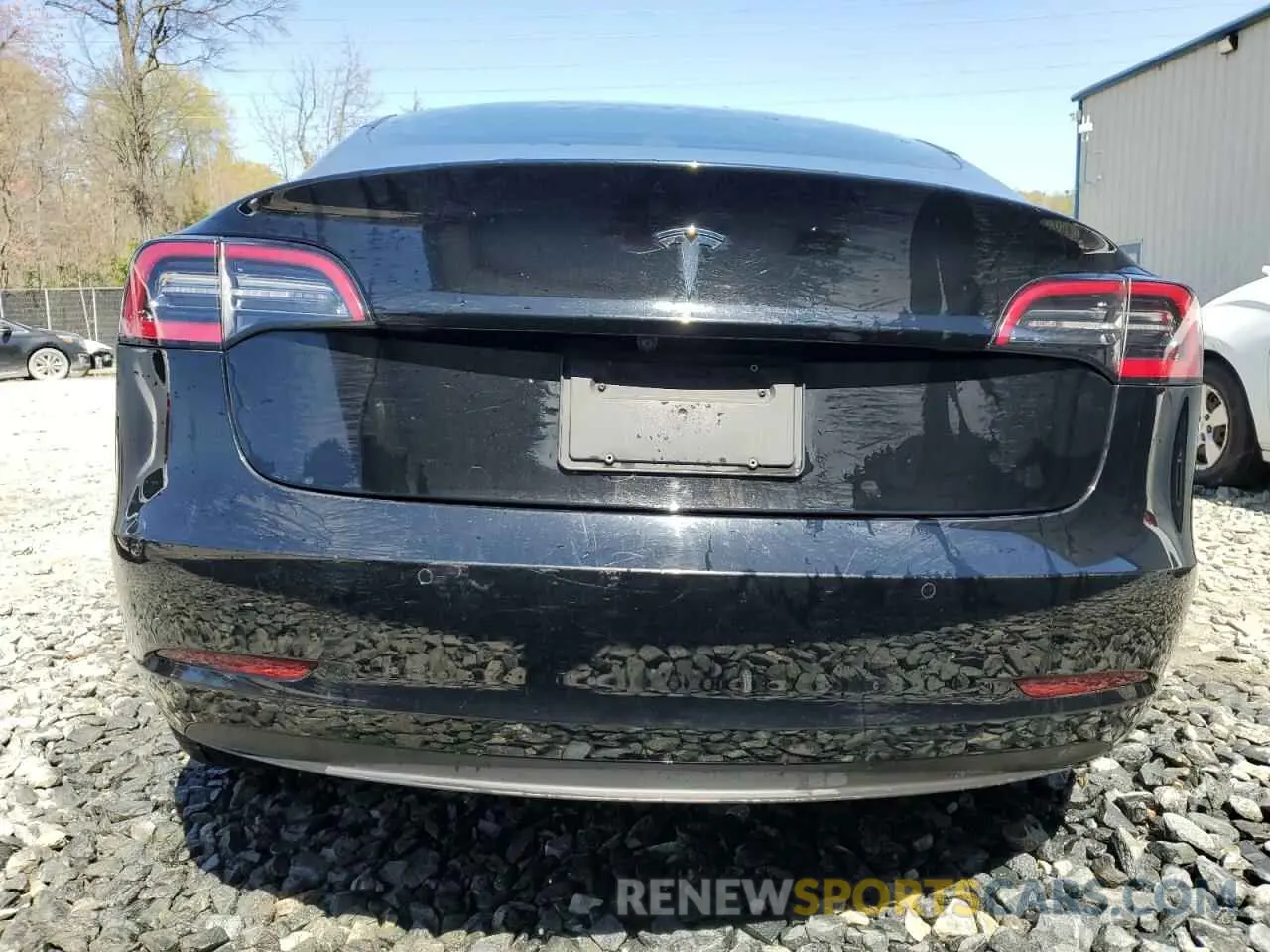 6 Photograph of a damaged car 5YJ3E1EA0NF372436 TESLA MODEL 3 2022