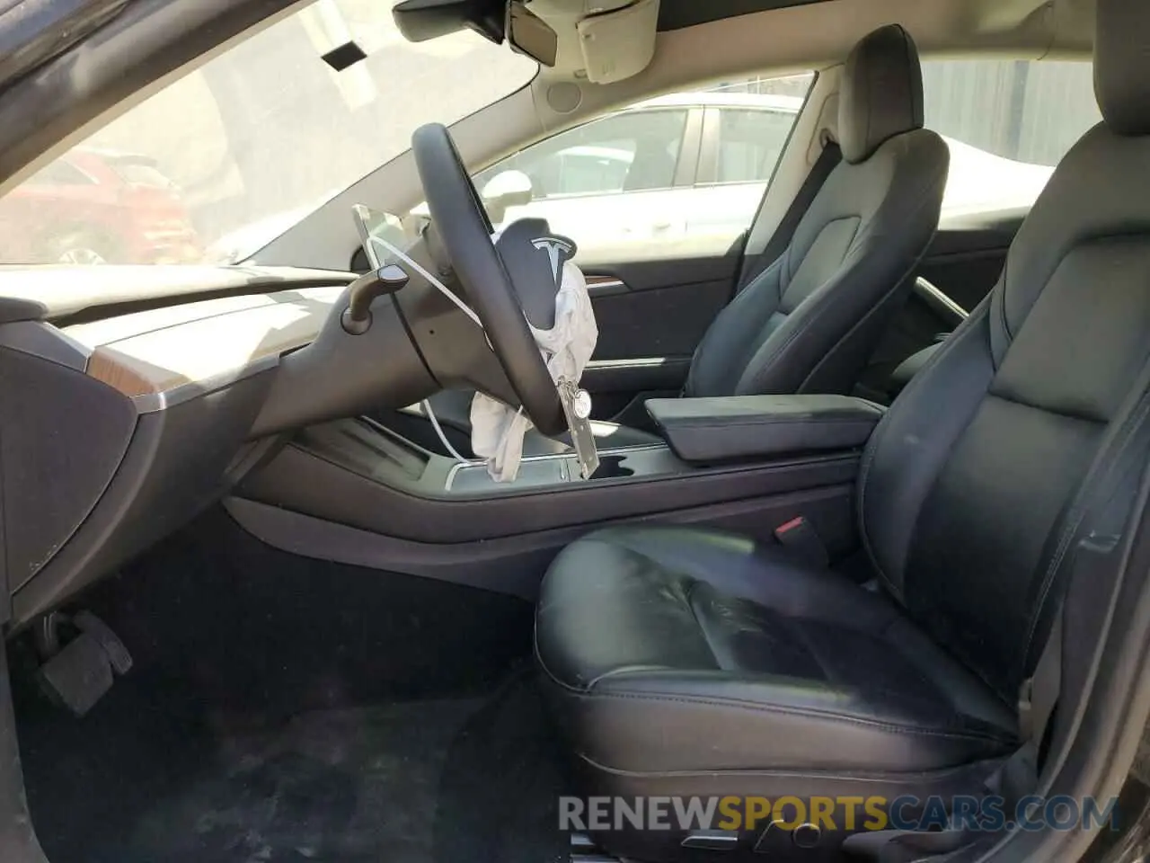 7 Photograph of a damaged car 5YJ3E1EA0NF372436 TESLA MODEL 3 2022