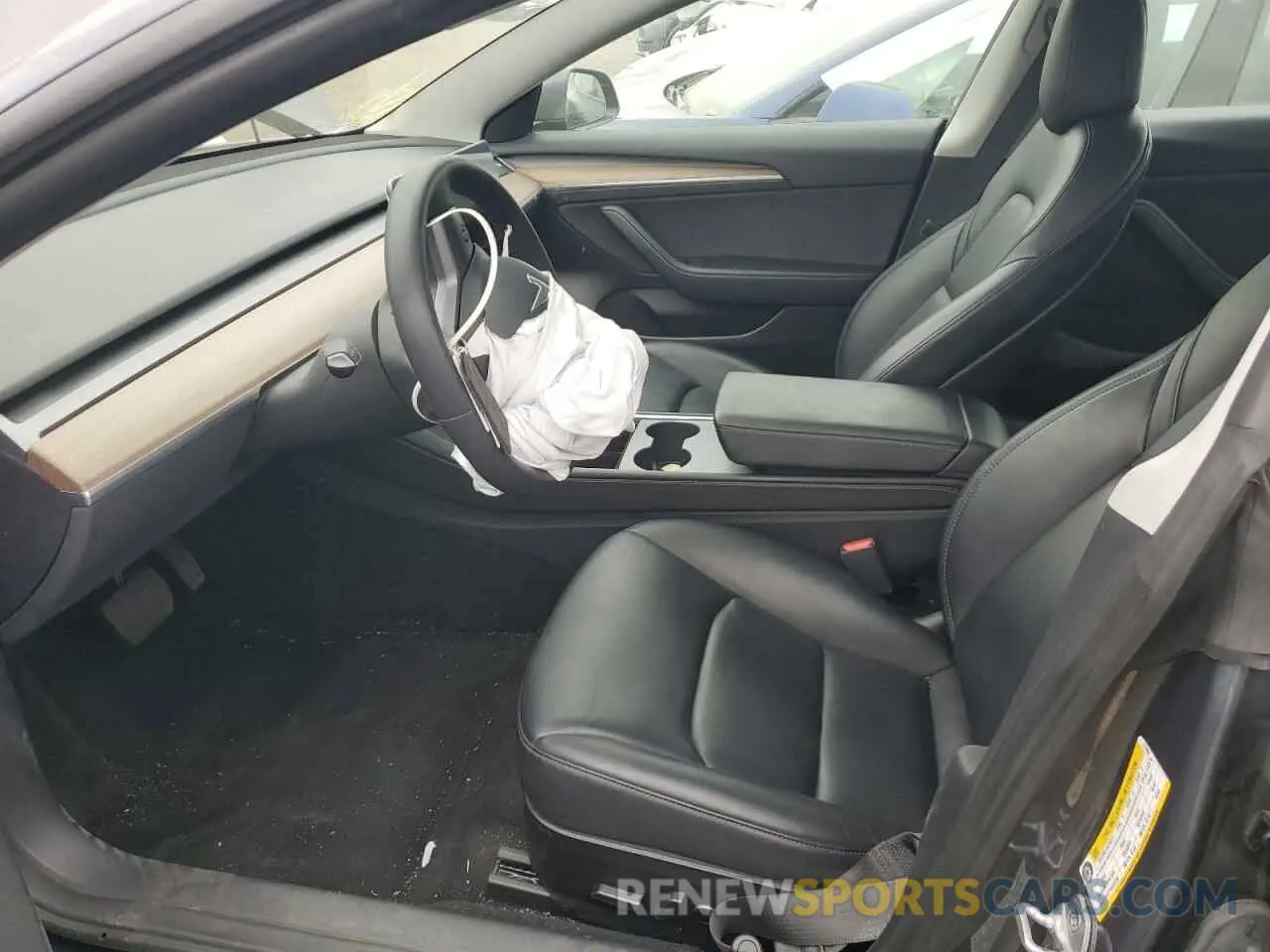 7 Photograph of a damaged car 5YJ3E1EA0NF374560 TESLA MODEL 3 2022