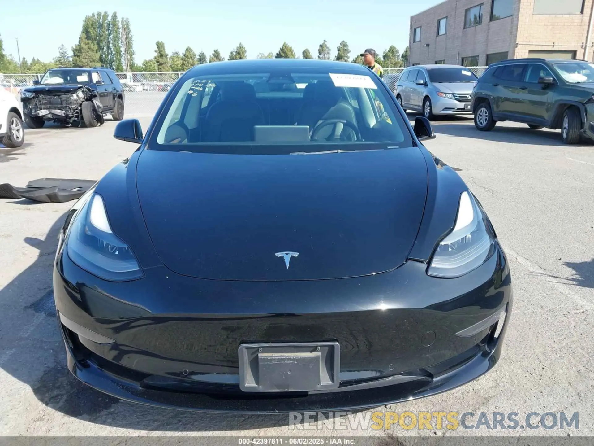 12 Photograph of a damaged car 5YJ3E1EA1NF103460 TESLA MODEL 3 2022