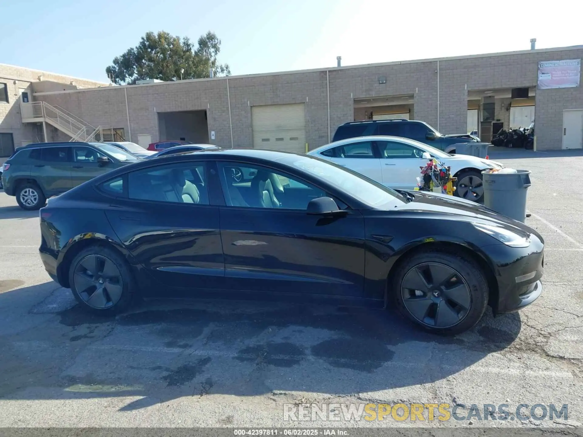 13 Photograph of a damaged car 5YJ3E1EA1NF103460 TESLA MODEL 3 2022