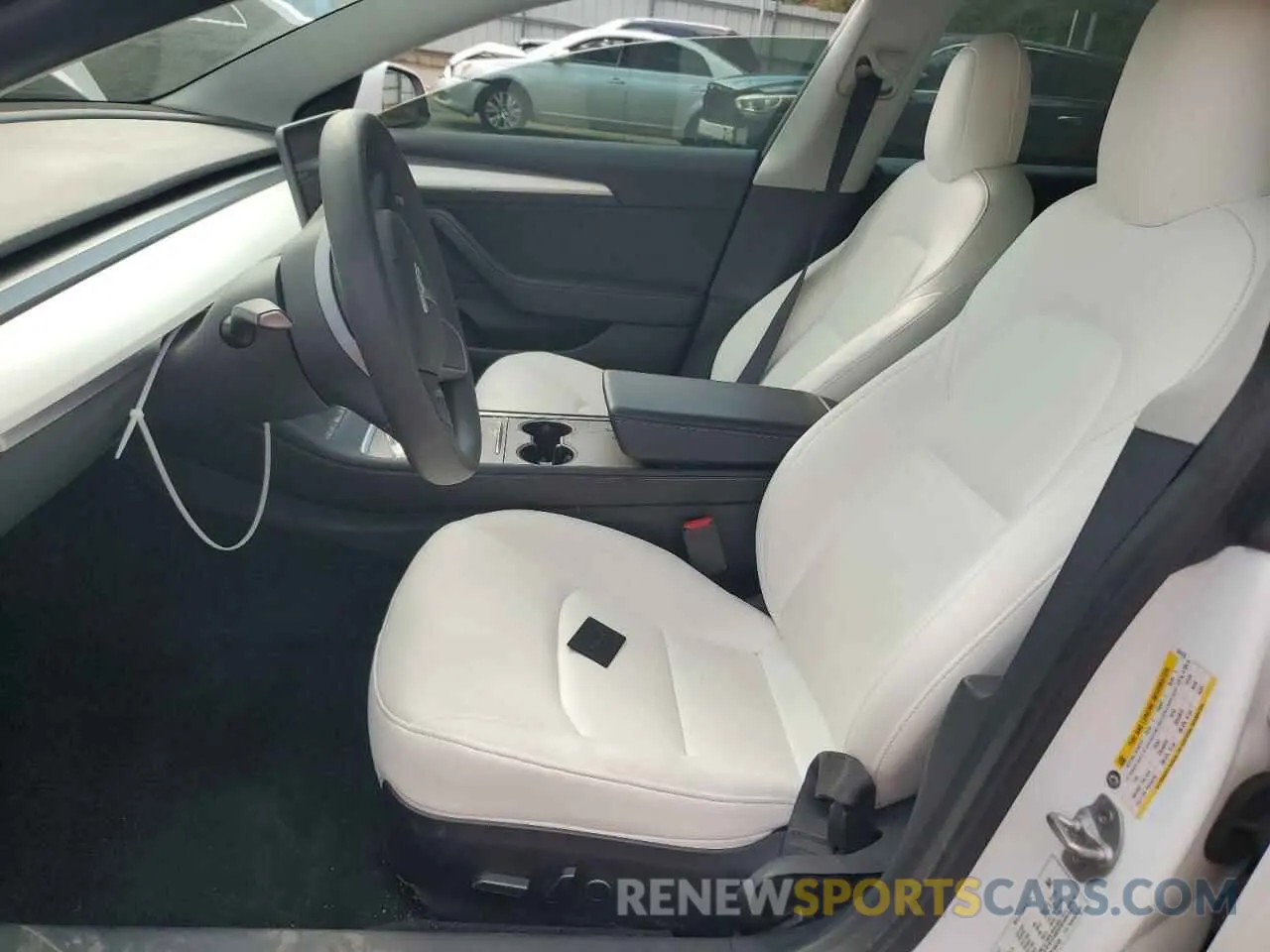 7 Photograph of a damaged car 5YJ3E1EA1NF104124 TESLA MODEL 3 2022