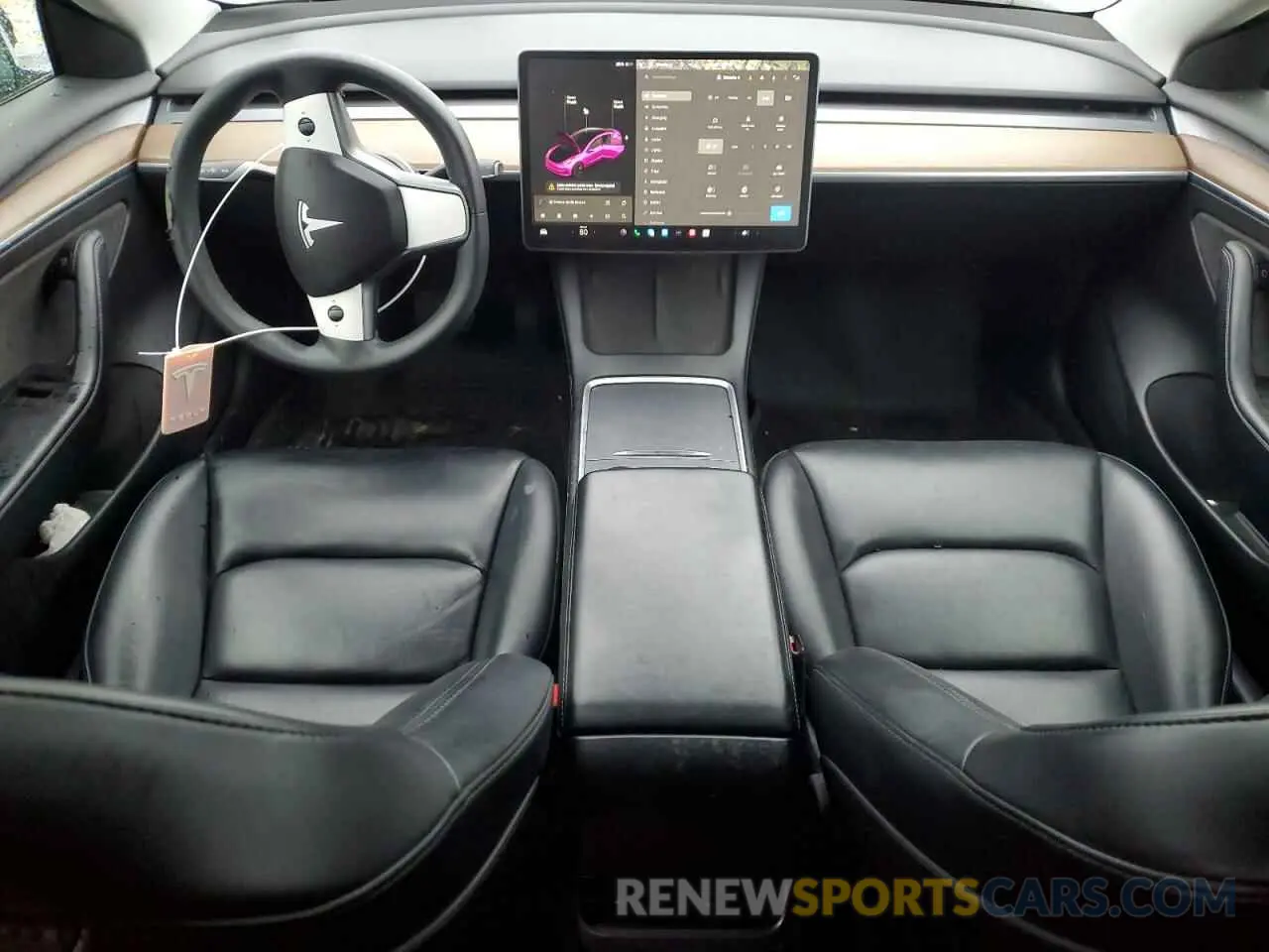 8 Photograph of a damaged car 5YJ3E1EA1NF106469 TESLA MODEL 3 2022