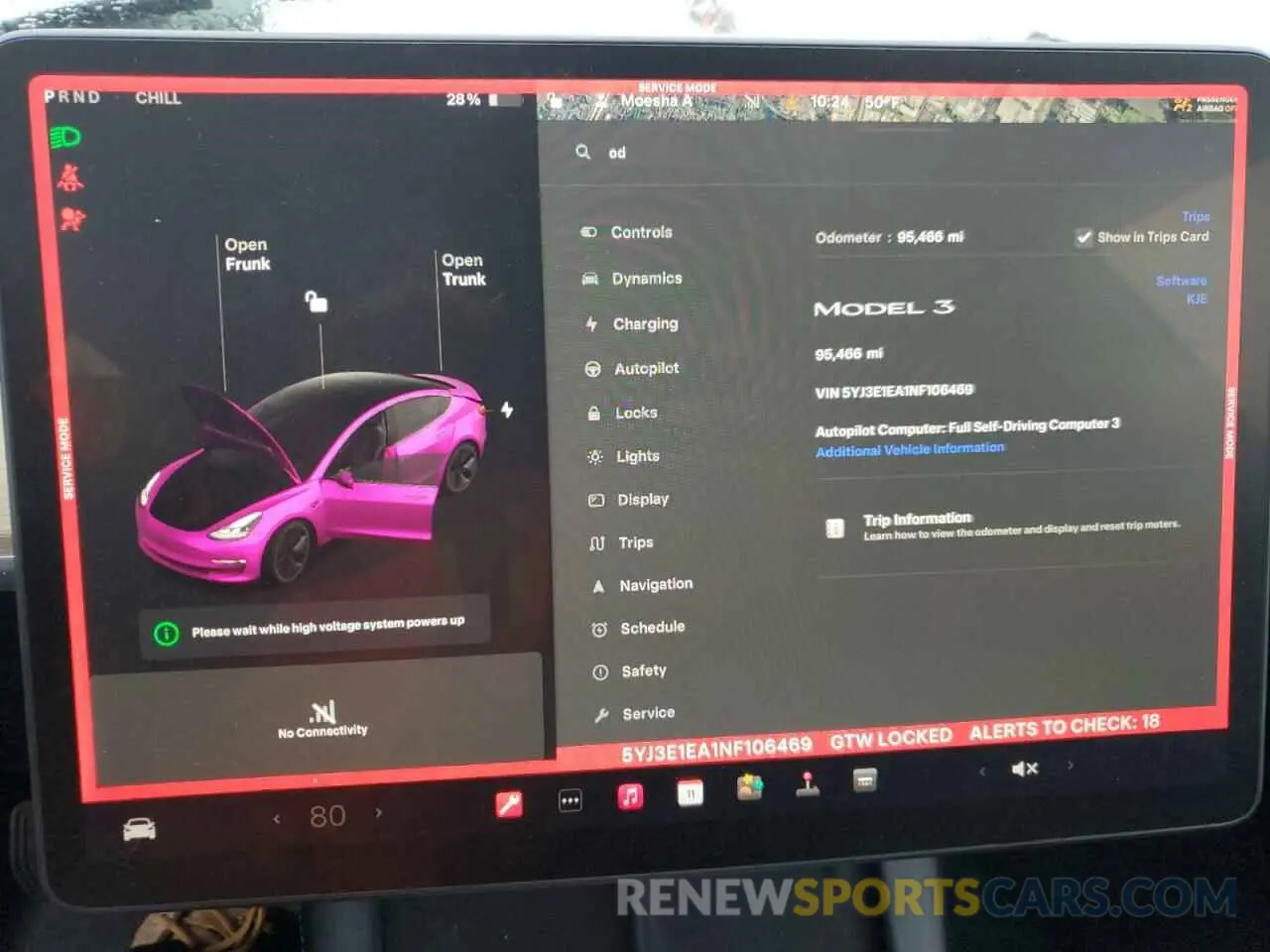9 Photograph of a damaged car 5YJ3E1EA1NF106469 TESLA MODEL 3 2022