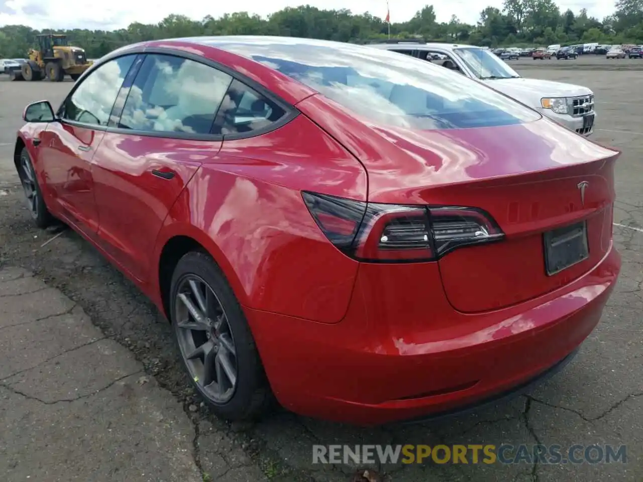 3 Photograph of a damaged car 5YJ3E1EA1NF118010 TESLA MODEL 3 2022