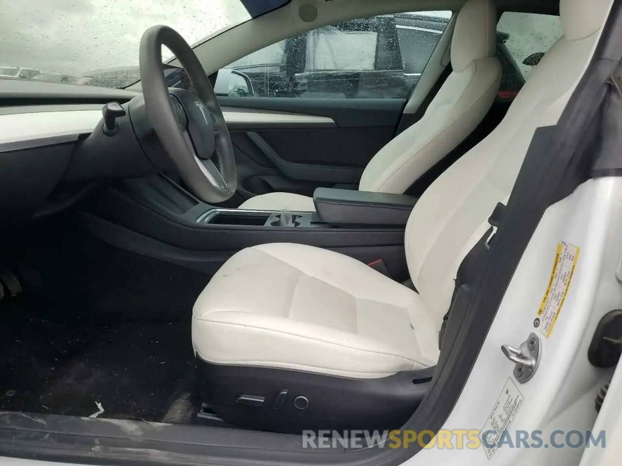 7 Photograph of a damaged car 5YJ3E1EA1NF127158 TESLA MODEL 3 2022