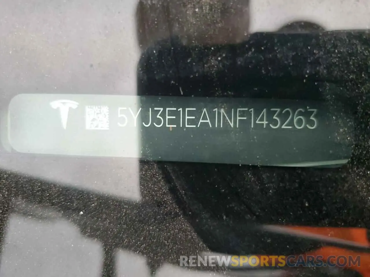 13 Photograph of a damaged car 5YJ3E1EA1NF143263 TESLA MODEL 3 2022