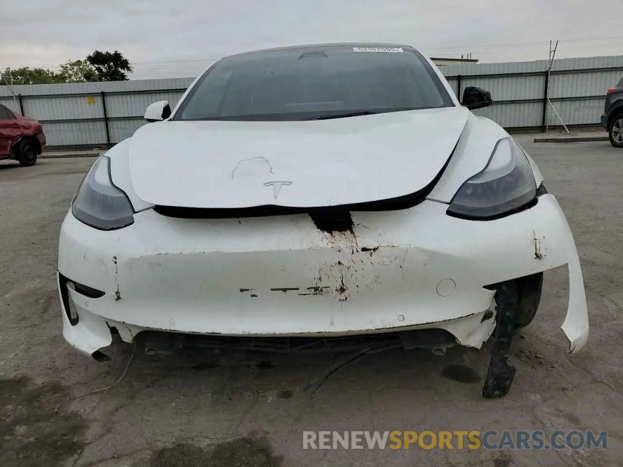 5 Photograph of a damaged car 5YJ3E1EA1NF143263 TESLA MODEL 3 2022