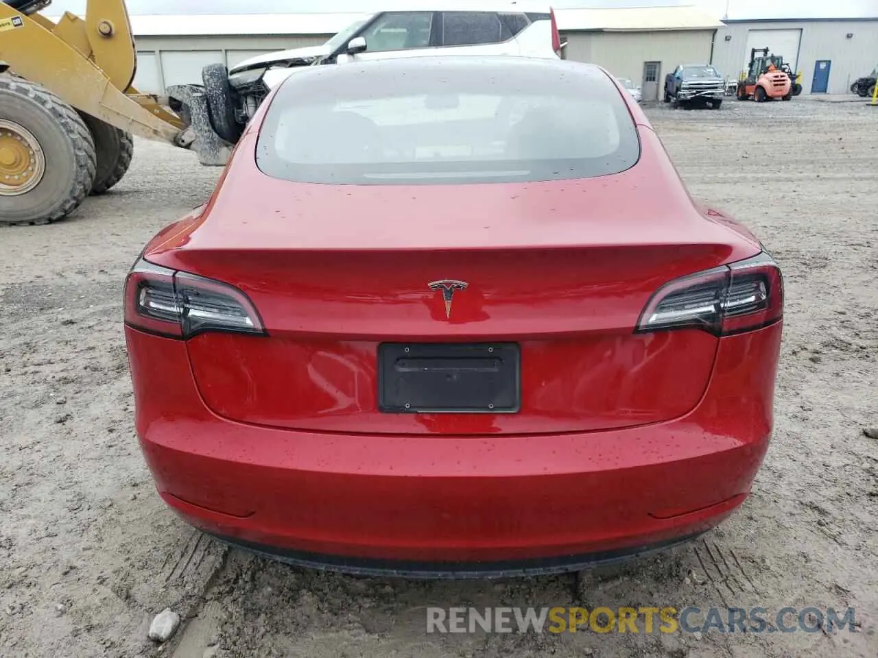 6 Photograph of a damaged car 5YJ3E1EA1NF185741 TESLA MODEL 3 2022