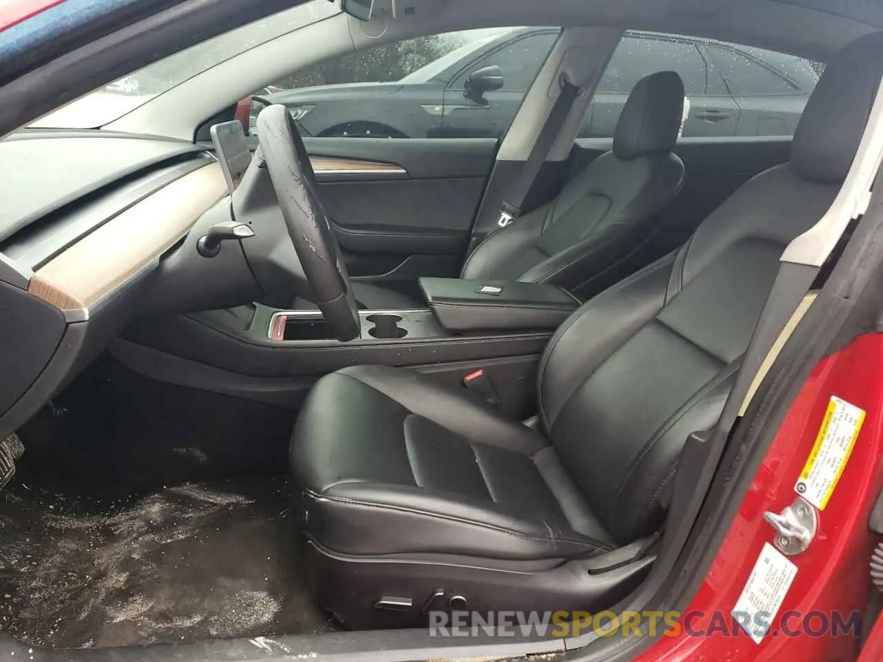 7 Photograph of a damaged car 5YJ3E1EA1NF185741 TESLA MODEL 3 2022