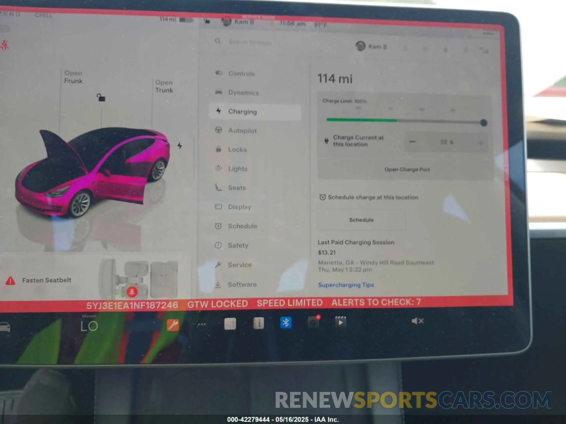 18 Photograph of a damaged car 5YJ3E1EA1NF187246 TESLA MODEL 3 2022