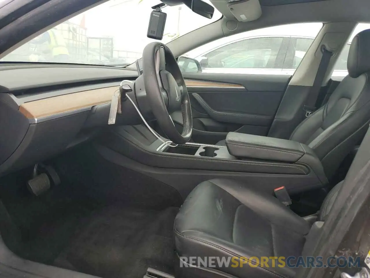 7 Photograph of a damaged car 5YJ3E1EA1NF187621 TESLA MODEL 3 2022