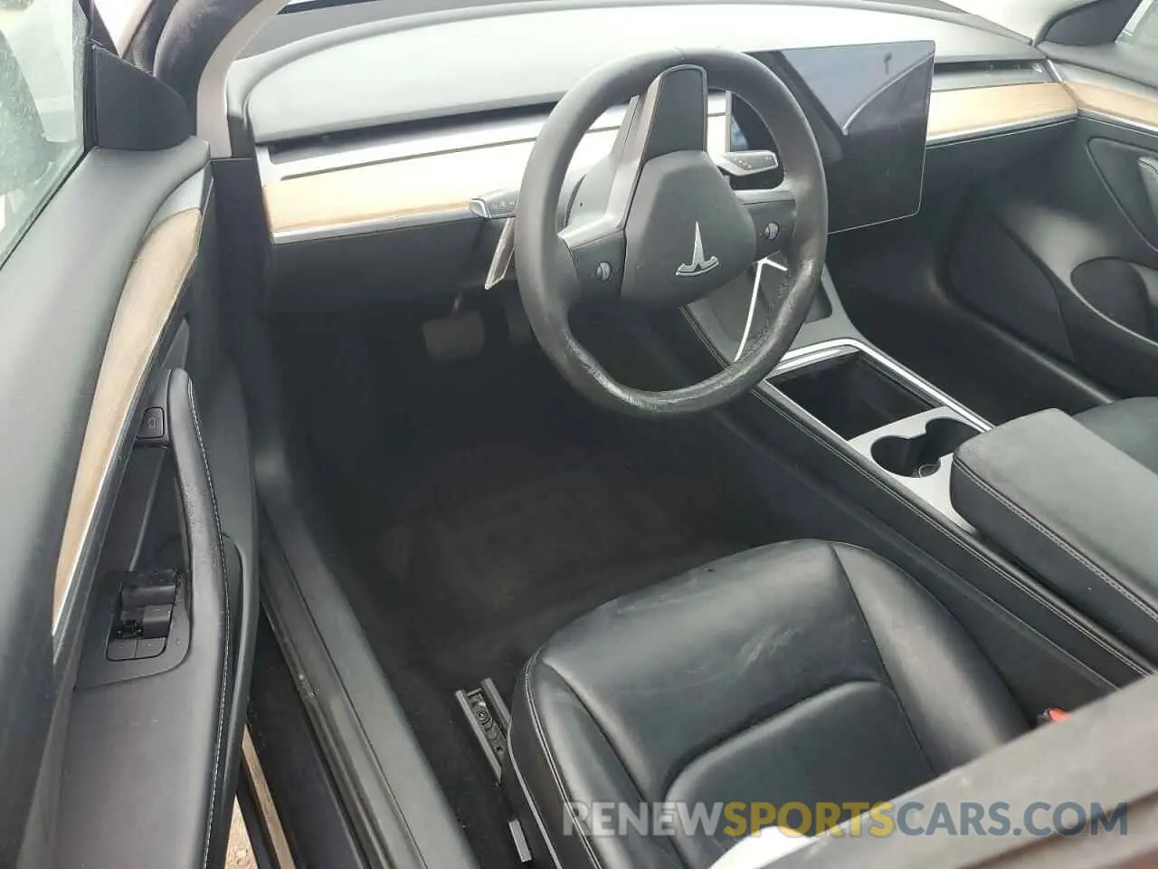 8 Photograph of a damaged car 5YJ3E1EA1NF187621 TESLA MODEL 3 2022