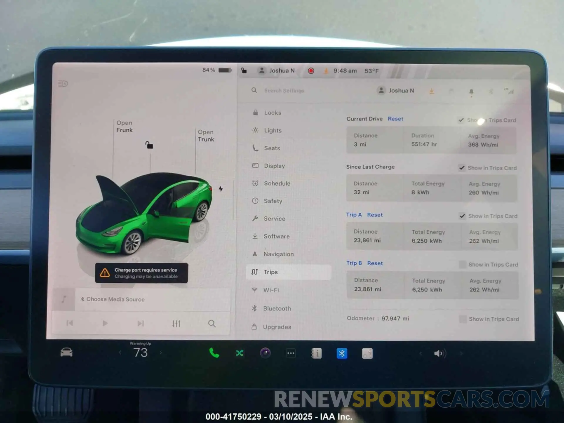 7 Photograph of a damaged car 5YJ3E1EA1NF188638 TESLA MODEL 3 2022