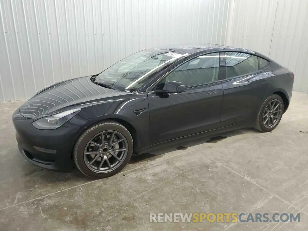 1 Photograph of a damaged car 5YJ3E1EA1NF188851 TESLA MODEL 3 2022