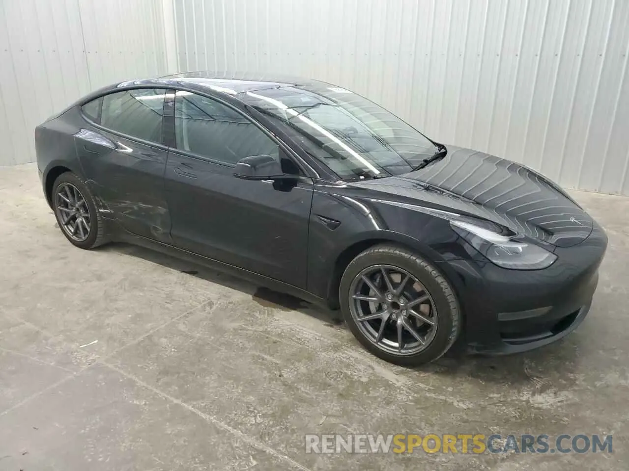 4 Photograph of a damaged car 5YJ3E1EA1NF188851 TESLA MODEL 3 2022