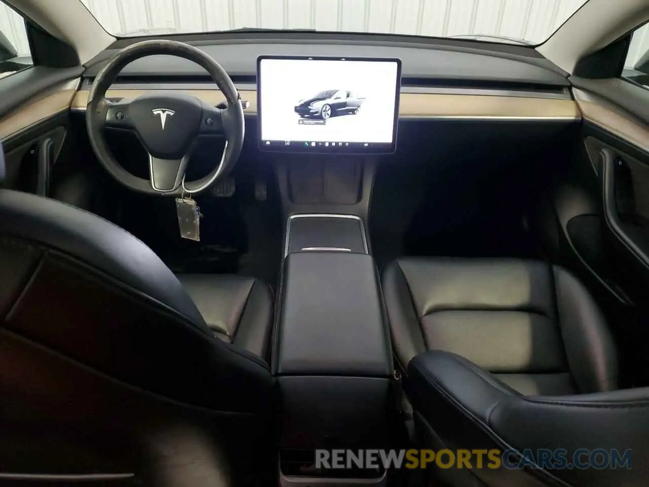 8 Photograph of a damaged car 5YJ3E1EA1NF188851 TESLA MODEL 3 2022
