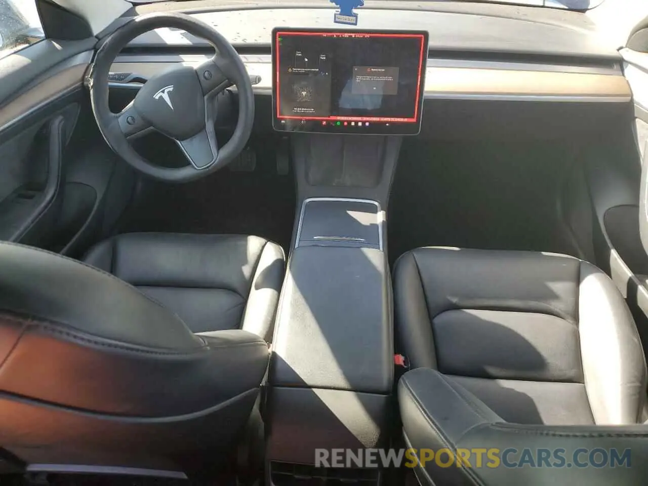 8 Photograph of a damaged car 5YJ3E1EA1NF286004 TESLA MODEL 3 2022
