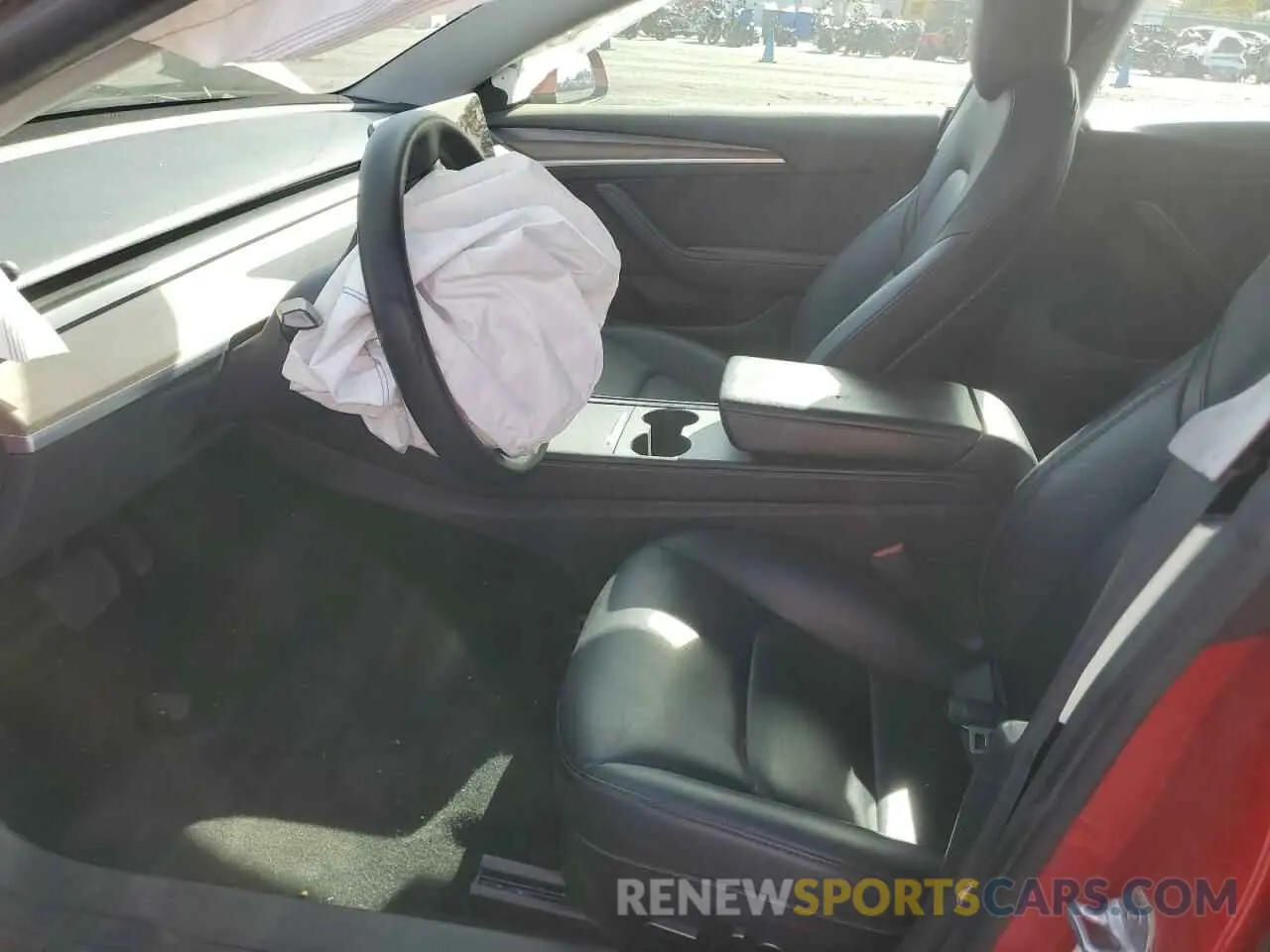 7 Photograph of a damaged car 5YJ3E1EA1NF287623 TESLA MODEL 3 2022