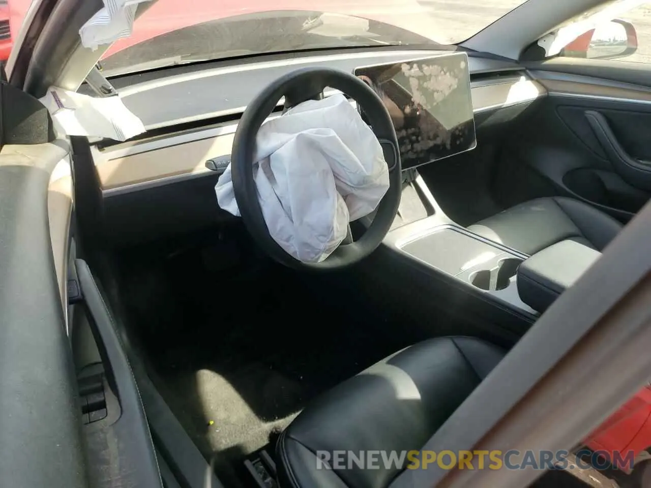 8 Photograph of a damaged car 5YJ3E1EA1NF287623 TESLA MODEL 3 2022