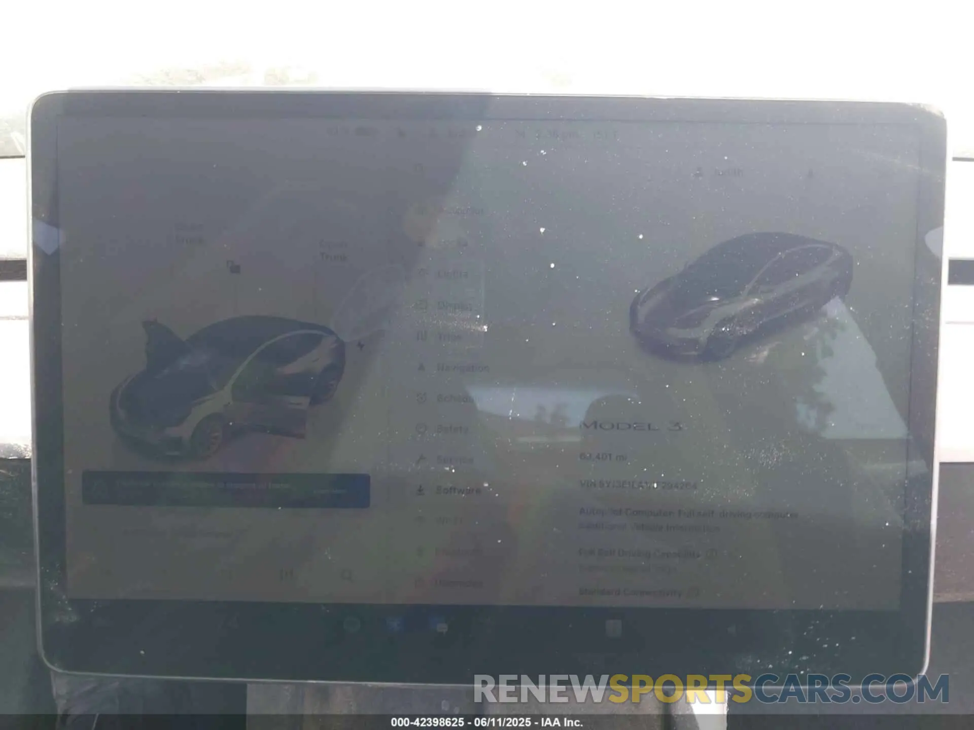 7 Photograph of a damaged car 5YJ3E1EA1NF294264 TESLA MODEL 3 2022