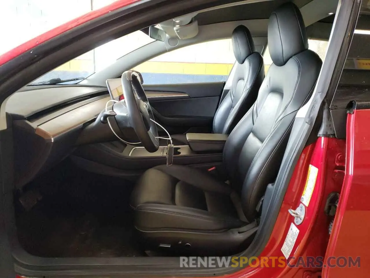 7 Photograph of a damaged car 5YJ3E1EA1NF303965 TESLA MODEL 3 2022