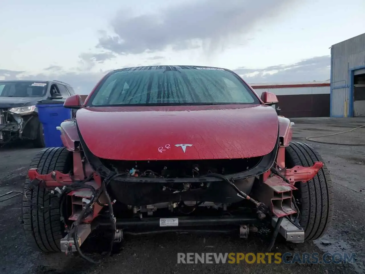 5 Photograph of a damaged car 5YJ3E1EA1NF304128 TESLA MODEL 3 2022