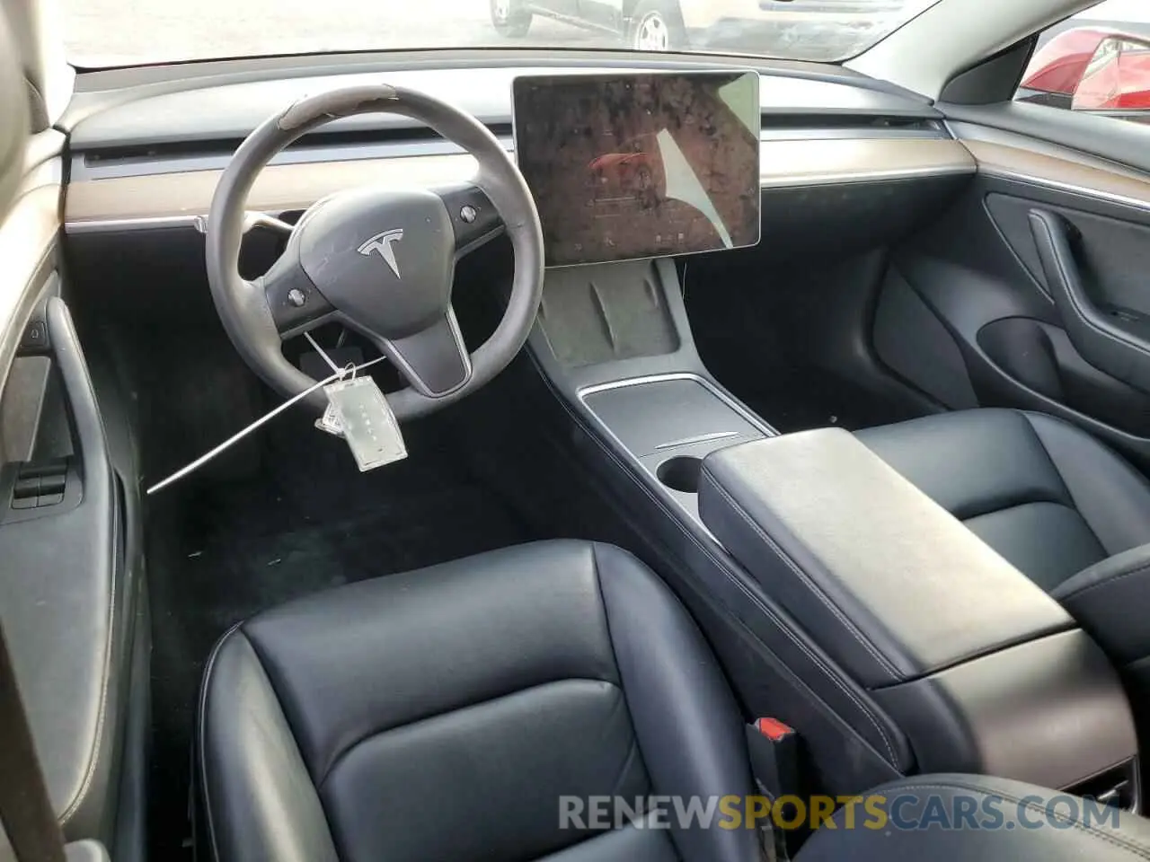 8 Photograph of a damaged car 5YJ3E1EA1NF304128 TESLA MODEL 3 2022