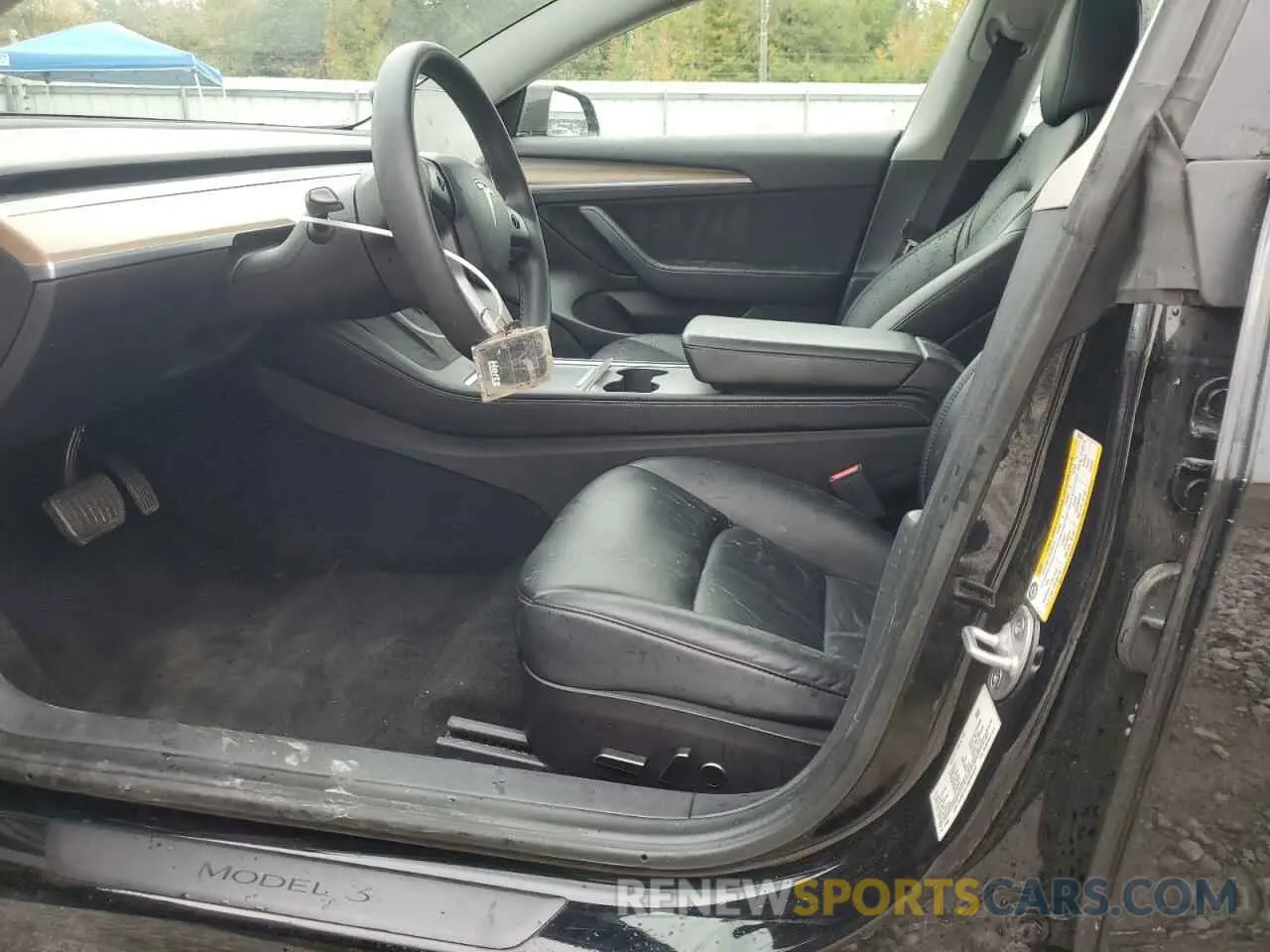 7 Photograph of a damaged car 5YJ3E1EA1NF304534 TESLA MODEL 3 2022