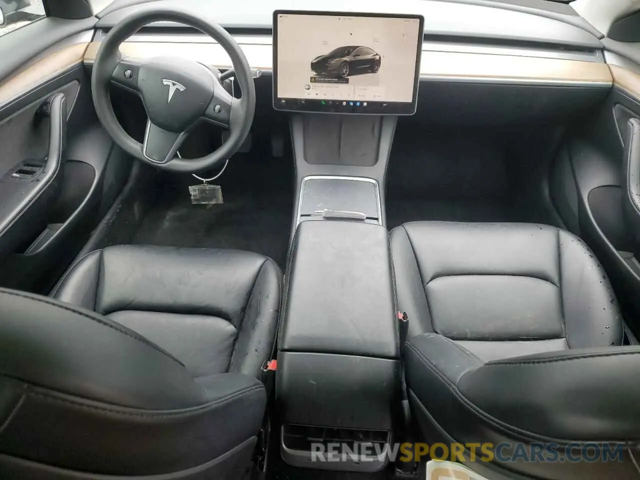 8 Photograph of a damaged car 5YJ3E1EA1NF304534 TESLA MODEL 3 2022