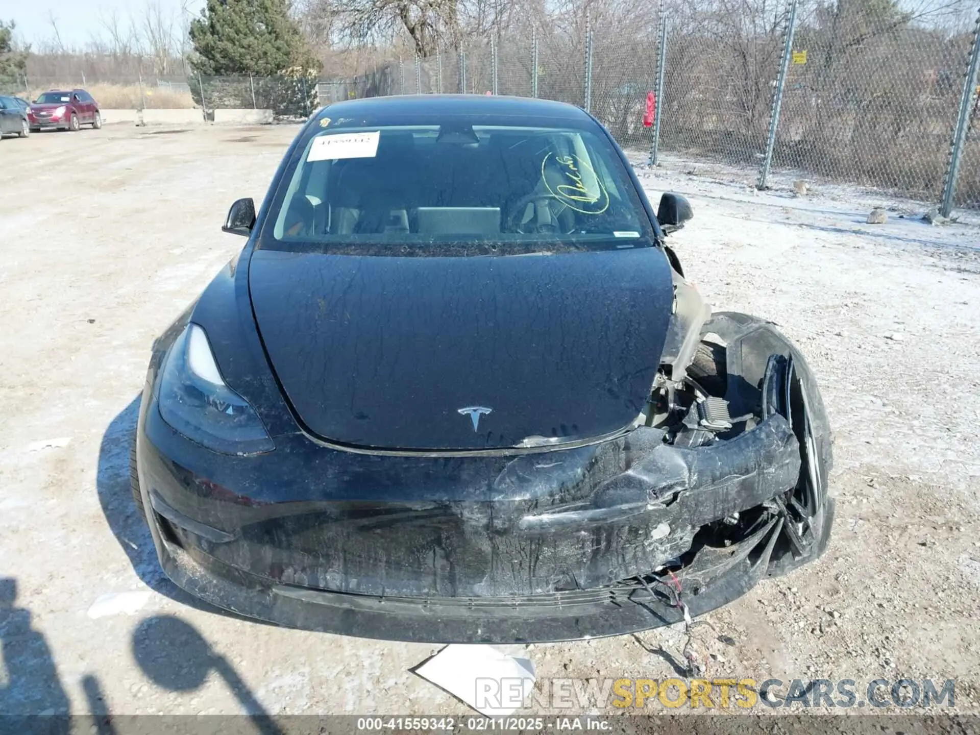 11 Photograph of a damaged car 5YJ3E1EA1NF304811 TESLA MODEL 3 2022