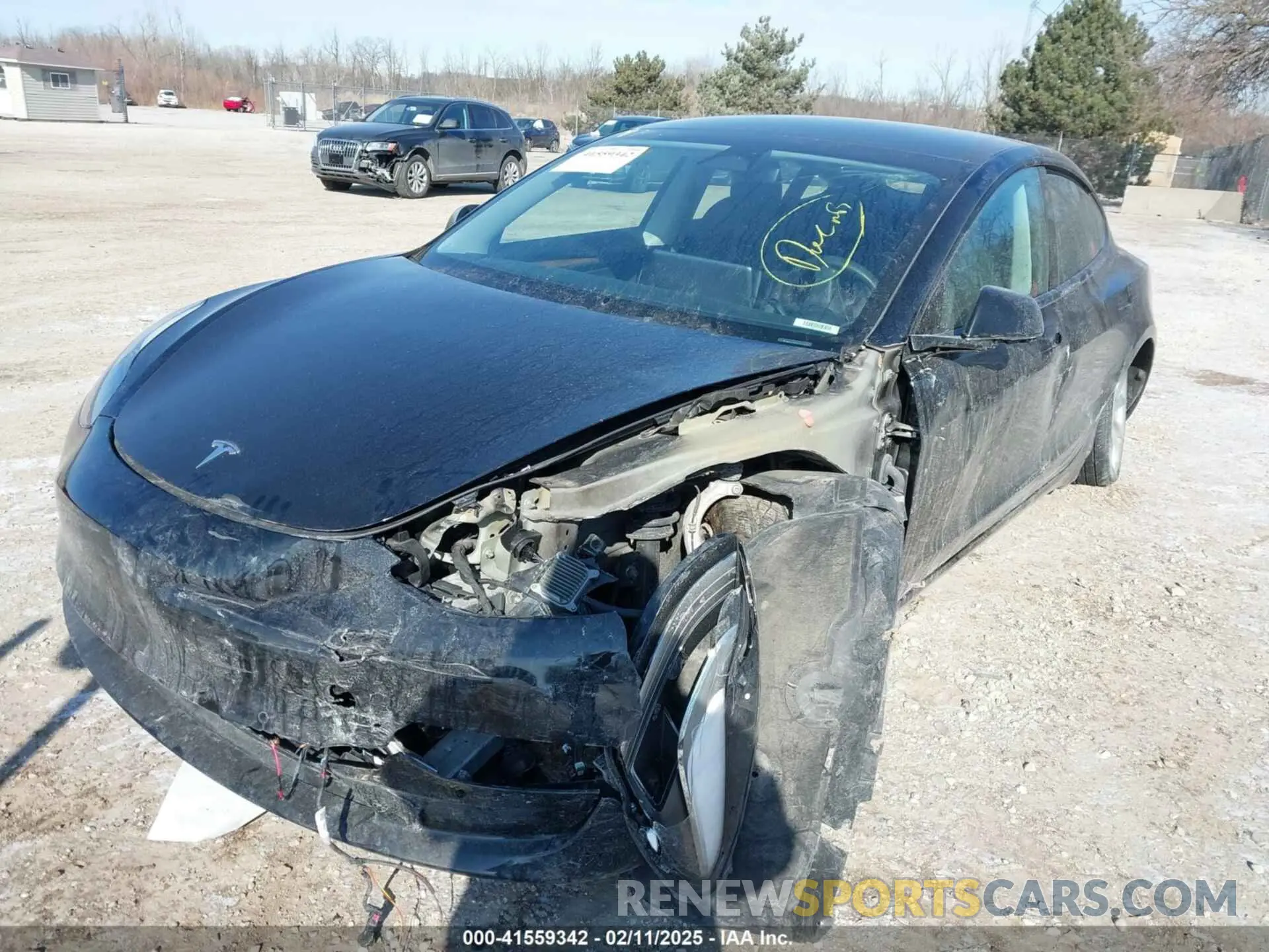 6 Photograph of a damaged car 5YJ3E1EA1NF304811 TESLA MODEL 3 2022