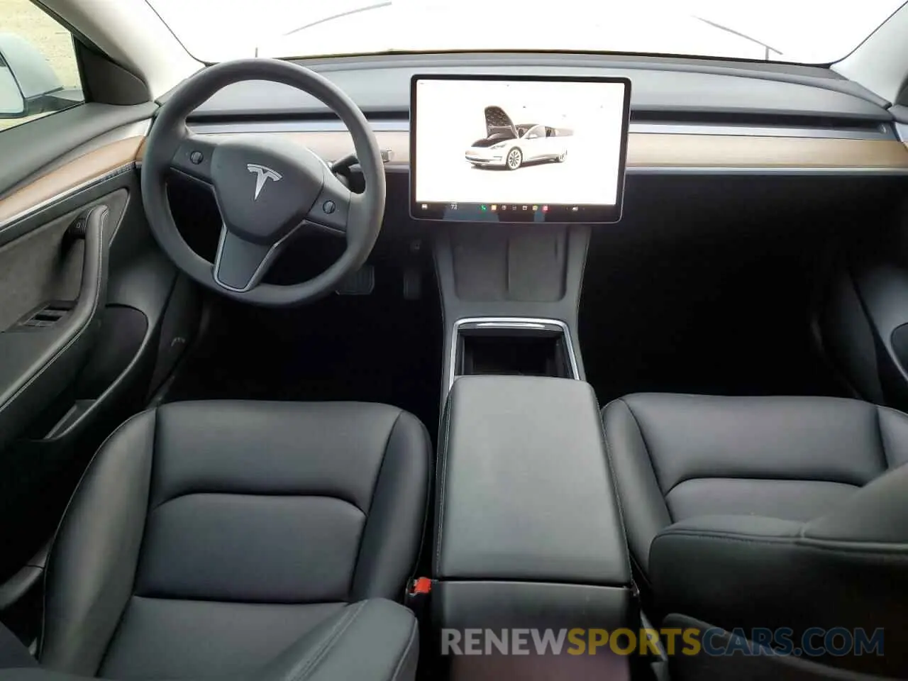 8 Photograph of a damaged car 5YJ3E1EA1NF309670 TESLA MODEL 3 2022