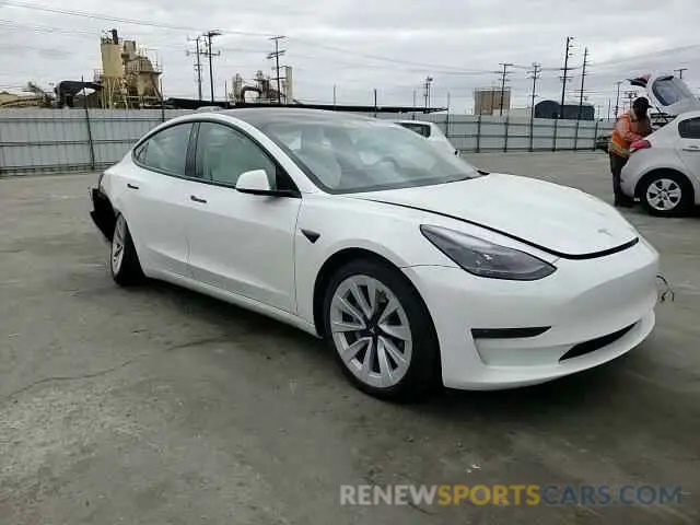 10 Photograph of a damaged car 5YJ3E1EA1NF313024 TESLA MODEL 3 2022
