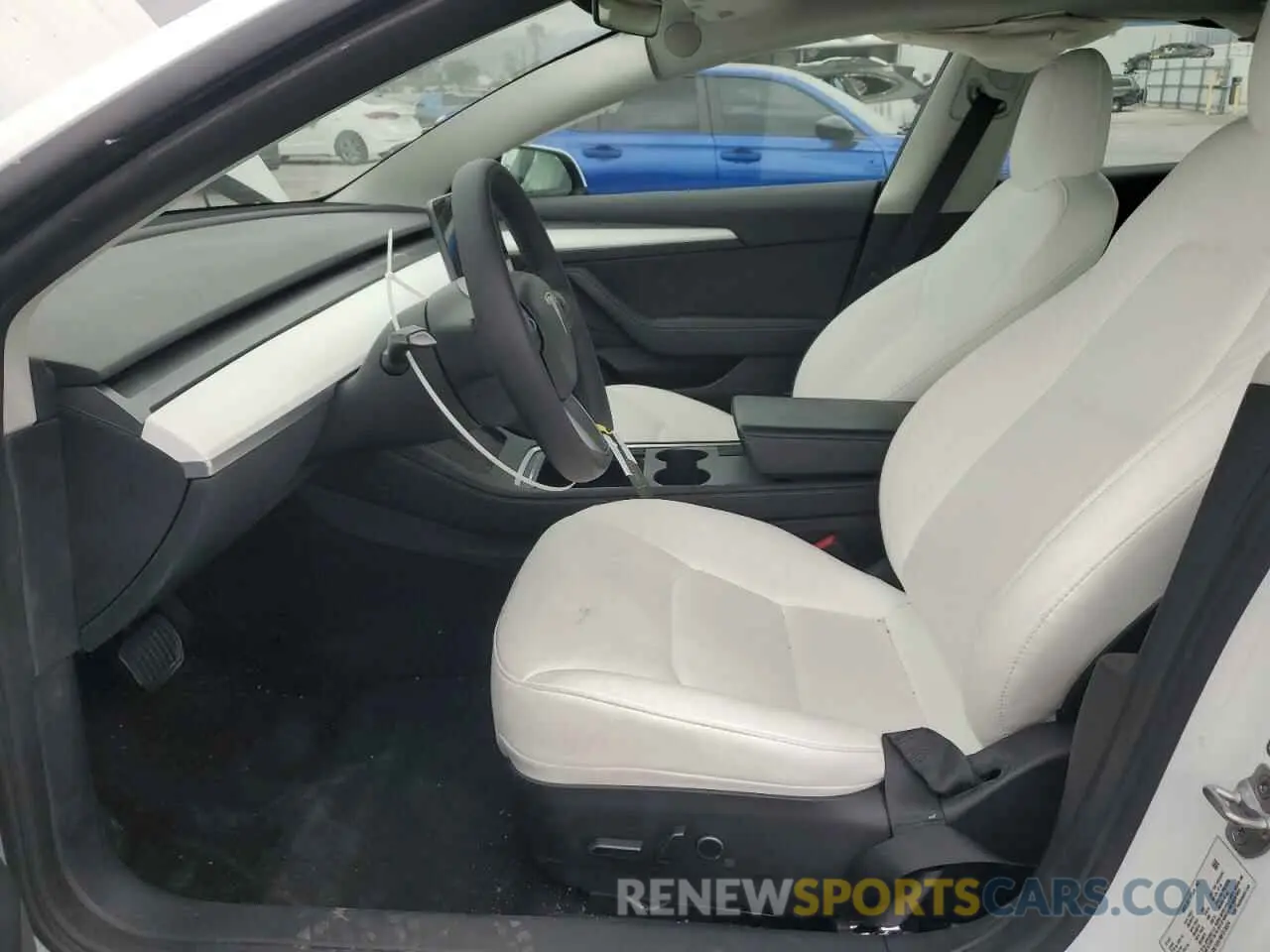 7 Photograph of a damaged car 5YJ3E1EA1NF313024 TESLA MODEL 3 2022