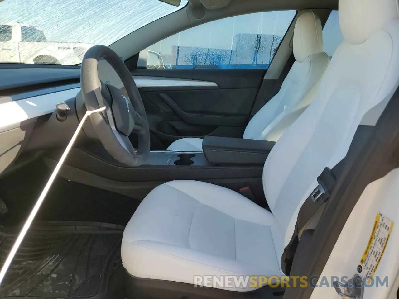7 Photograph of a damaged car 5YJ3E1EA1NF314836 TESLA MODEL 3 2022