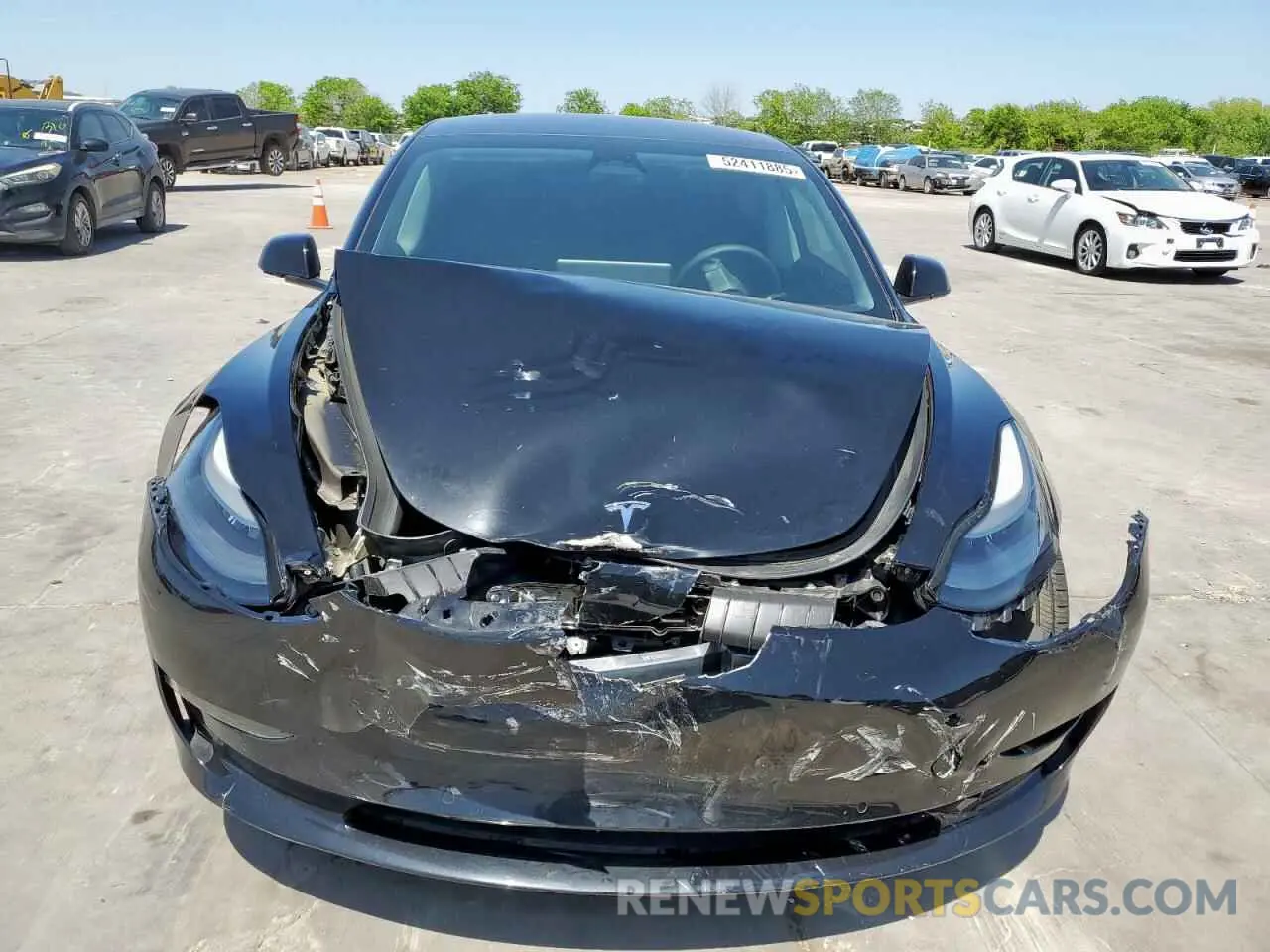 5 Photograph of a damaged car 5YJ3E1EA1NF315906 TESLA MODEL 3 2022