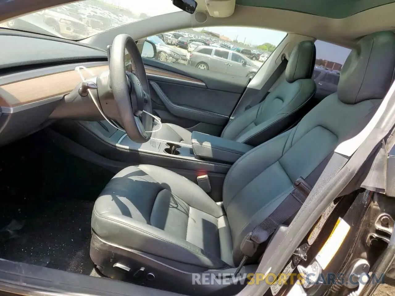 7 Photograph of a damaged car 5YJ3E1EA1NF315906 TESLA MODEL 3 2022