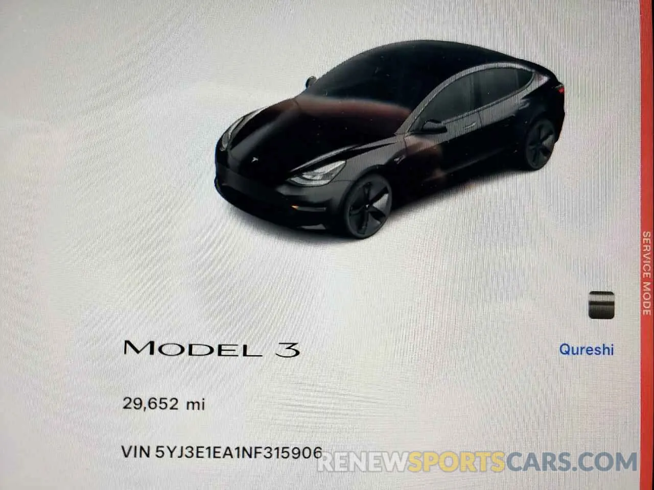 9 Photograph of a damaged car 5YJ3E1EA1NF315906 TESLA MODEL 3 2022