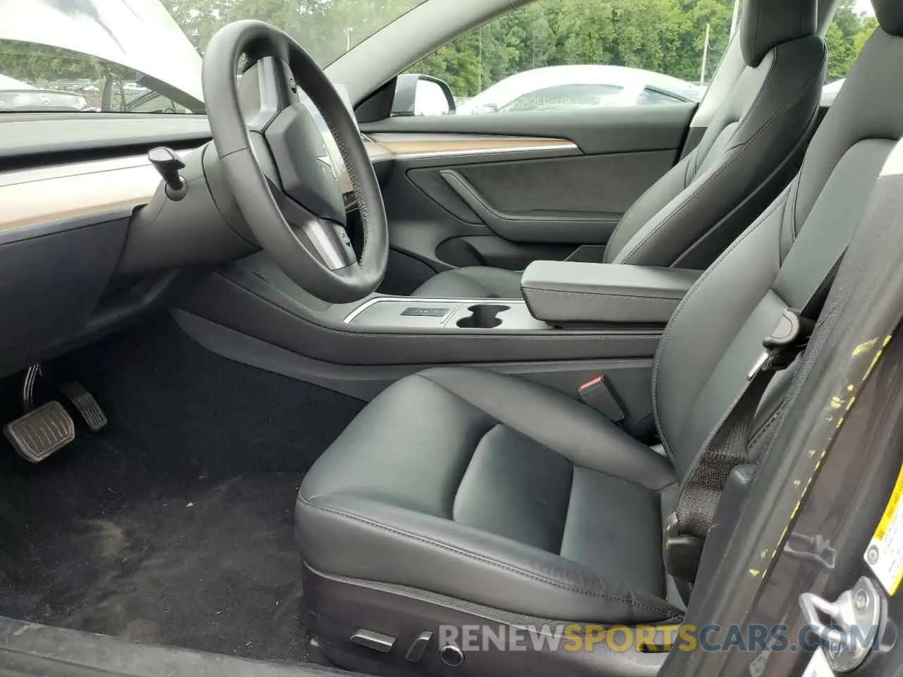 7 Photograph of a damaged car 5YJ3E1EA1NF316618 TESLA MODEL 3 2022