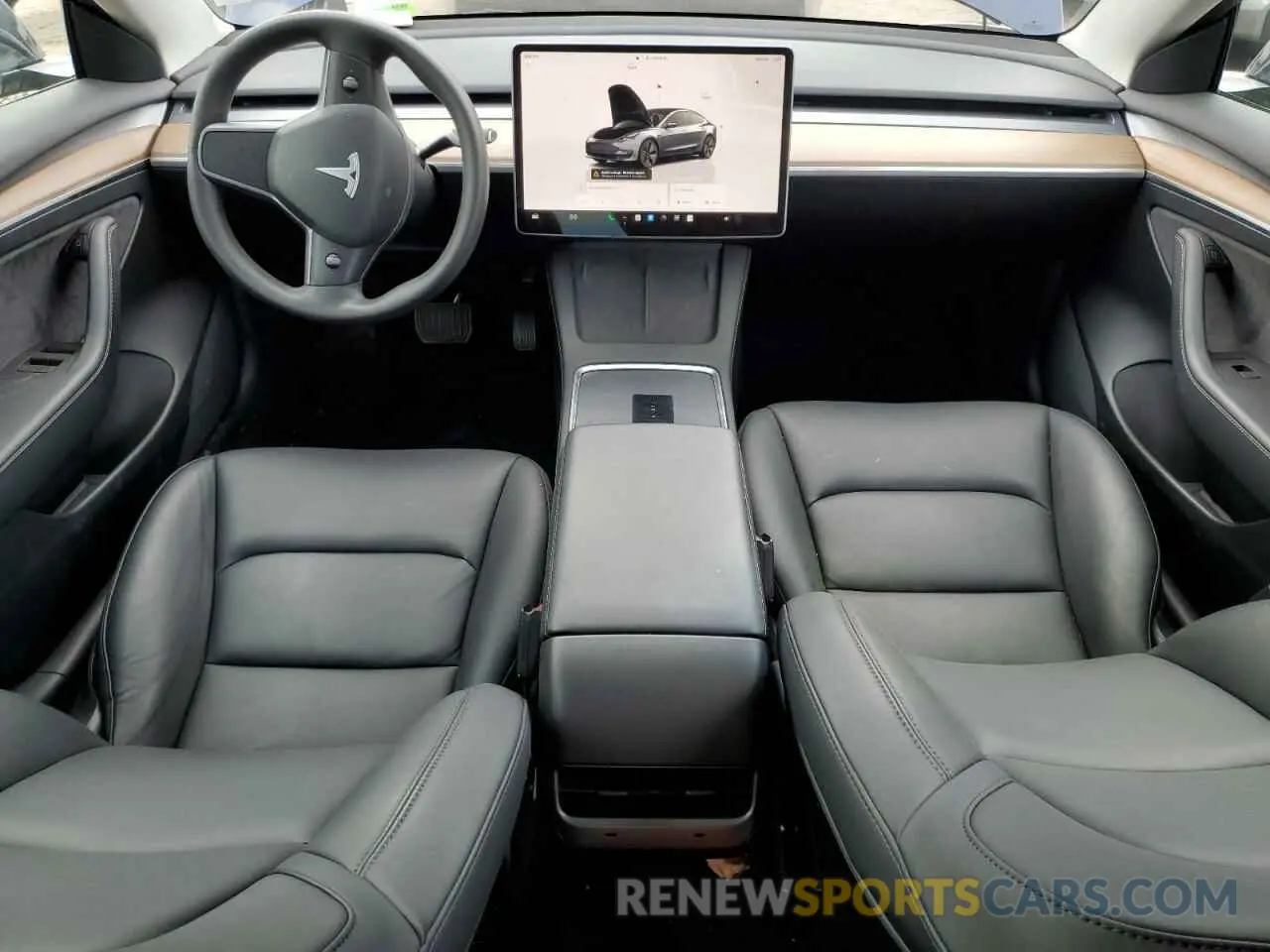 8 Photograph of a damaged car 5YJ3E1EA1NF316618 TESLA MODEL 3 2022