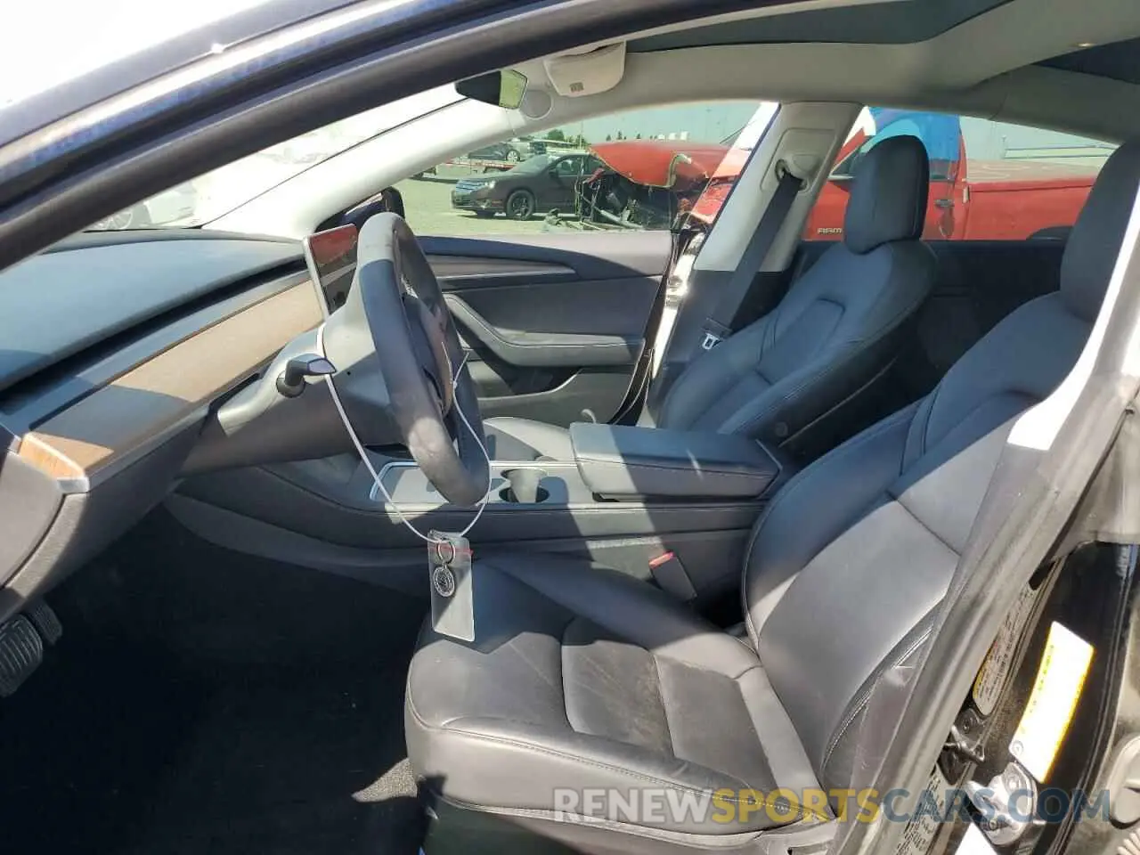 7 Photograph of a damaged car 5YJ3E1EA1NF320085 TESLA MODEL 3 2022